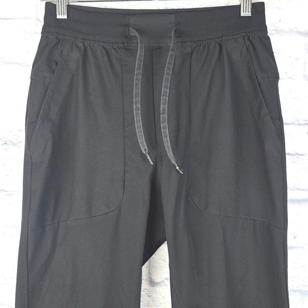 Lululemon Men ABC Jogger Black Tapered Athletic Performance Pants Small (26X29)